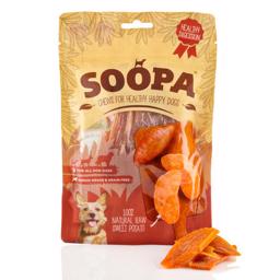Soopa Vegan Dog Snack Sweet Potato Chews
